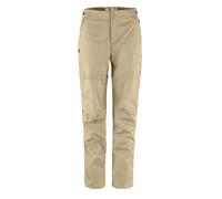 Fjallraven Womens Abisko Hike Zip-Off Trousers Reg Leg Fossil
