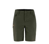 Fjallraven Womens Abisko Trail Stretch Shorts Deep Forest