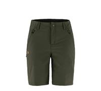 Fjallraven Womens Abisko Trail Stretch Shorts Deep Forest