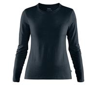 Fjällräven - Women's Abisko Wool L/S - Merino longsleeve size L, blue/black