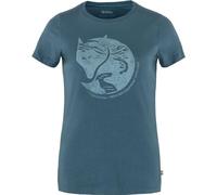 Fjallraven Women's Arctic Fox Print T-Shirt W, Indigo Blue, L