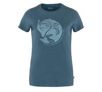 Fjallraven Womens Arctic Fox T-shirt Indigo Blue