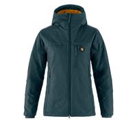 Fjallraven Womens Bergtagen 60 Insulation Jacket Mountain Blue / Mustard Yellow