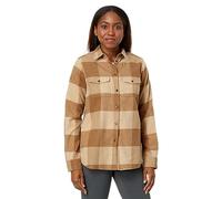 Fjallraven Women's Canada Shirt W, Buckwheat Brown/Light Beige, XL