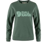 Fjällräven Logo Sweater Green S Woman