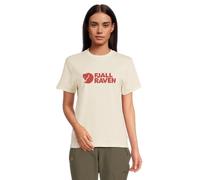 Fjallraven Women's Fjällräven Logo Tee W T-Shirt, Chalk White, S