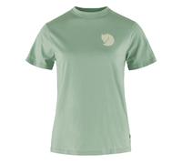 Fjällräven - Women's Fox Boxy Logo Tee - T-shirt size M, green/turquoise
