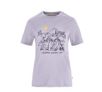 Fjallraven Womens Hoja Lugnt Wool T-shirt Classic Lavender Mist