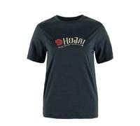 Fjallraven Womens Hoja Wool T-shirt Dark Navy