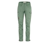 Fjällräven Hiking Trousers Kaipak Trousers Curved Women's Patina Green Size 34