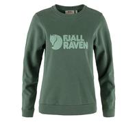 Fjallraven Womens Logo Sweater Deep Patina / Misty Green