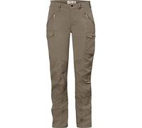 FJALLRAVEN Women's Nikka Curved Trousers W Pants, Light Olive, 10 UK