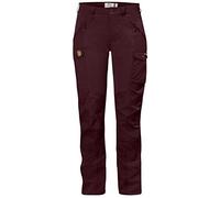Fjallraven Women's Nikka Trousers Curved W Sport Trousers, Red, 40 UK