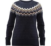 Fjällräven Övik Knit Sweater Blue S Woman