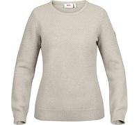 Fjallraven Women's Övik Structure Sweater Sweatshirt, Grey, L