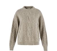 Fjallraven Womens Ovik Cable Knit Fog