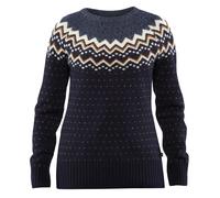 Fjällräven Övik Knit Sweater Blue L Woman