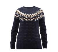 Fjallraven Övik Knit Sweater W Sweatshirt - Blue, Large