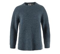 Fjallraven Womens Ovik Rib Sweater Navy