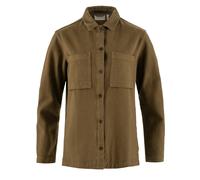 Fjällräven Singi Flannel Long Sleeve Shirt Brown L Woman