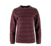 Fjallraven Womens Snow Round Neck Sweater Port
