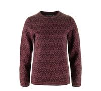 Fjällräven Women's Snow Round Neck Sweater - Port
