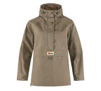 Fjallraven Womens Vardag Anorak Suede Brown