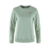 Fjall Raven - Organic cotton sweatshirt - Vardag Sweater W Misty Green for Women - Size L Green L