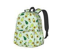 FJAUOQ 17 inch Backpack Different Cute Avocados Laptop Backpack Shoulder Bag School Bookbag Casual Daypack