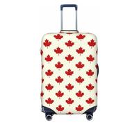 FJAUOQ Canadian Maple Canada Day Luggage Cover-Travel Suitcase Protector Covers Washable Fits 18-32 Inch Luggage(Not Included Suitcase)