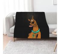 FJAUOQ Flannel Blanket Scooby Doo Lightweight Fluffy Cozy Bed Blanket Soft Fleece Plush Warm Throw Blanket fit Decorative Couch Sofa Suitable for All Season 50x40 inches