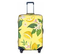 FJAUOQ Lemon Travel Luggage Cover Protector Washable Baggage Covers 22-26 Inch Travel Suitcase Medium