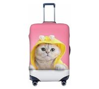 FJAUOQ Luggage Cover Protector Suitcase Cover - A Funny Cat High Elasticity Suitcase Cover for Luggage