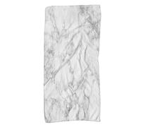 FJAUOQ Marble Pattern,Bath Towels/Hand Towels/Washcloths,Cloudy Spotted Trace Effects Marble,Bathroom Towels|Soft & Absorbent Towels for Bathroom,Grey,12x27.5in