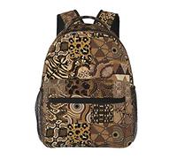 FJAUOQ Traditional African Laptop Backpack Wild Animal Skins Tablet Travel Picnic Animal Bag Laptop Bag African Travel Bag