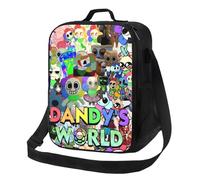 FJGFOEE Dan-dy World Hello Catr Kitty Reusable Insulated Lunch Bag Durable Large Capacity Lunch Box for Women and Men Work Picnic Beach Office Pink Cartoon