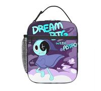 FJGFOEE Dan-dy World Hello Catr Kitty Reusable Insulated Lunch Bag Durable Large Capacity Lunch Box for Women and Men Work Picnic Beach Office Pink Cartoon