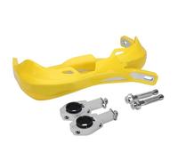 FJGIGN Hand Protectors 28mm Hand Guard Motocross Handguard for Suzuki for Kawasaki CR EXC YZF WRF Motorcycle Handlebar Protection Hand Guards Handguard(Yellow)
