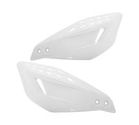 FJGIGN Hand Protectors 2PCS 22mm Motocross Hand Guard Handle Protector Shield HandGuards Protection Gear for Motorcycle Quads Pit Bike ATV Hand Guards Handguard(White)