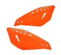 FJGIGN Hand Protectors Enduro Hand Protection Cross Moto Handguard Aluminum Handbar 22mm 28mm Universal ATV Motorcycle Protector Hand Guards Handguard(Orange)