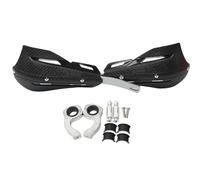 FJGIGN Hand Protectors Motorcycle 22/28mm Handguard Protector Universal Hand Guard for EXC SX XC XCF XCW XCFW TE FE TC Dirt Bike Enduro Hand Guards Handguard(Black)
