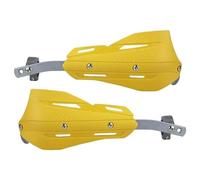 FJGIGN Hand Protectors Motorcycle 22mm 28mm Hand Guard Handguard Protector for SX SXF KLX KX KXF YZ YZF CR CRF RMZ Dirt Bike Enduro Hand Guards Handguard(Yellow)