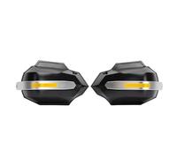 FJGIGN Hand Protectors Motorcycle Hand Guards Handle Protector Handguard Handlebar Protection for Kawasaki for NINJA400 Z400 Z250 Hand Guards Handguard(Black)