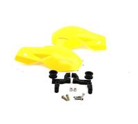 FJGIGN Hand Protectors Motorcycle Handguards Hand Guards Protector for Kawasaki for SX EXC XCW SMR Moto Dirt Bike ATVS 7/8" 22mm Handlebar Hand Guards Handguard(Yellow)
