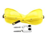 FJGIGN Hand Protectors Motorcycle Handguards Protection 22mm 28mm for ADV EXC Enduro TE CRF WRF DRZ KLX Dirt Bike ATV Handlebar Hand Guards Handguard(Yellow)