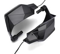 FJGIGN Hand Protectors Motorcycle Handguards Windproof Proguard System Guard Gear + Signal Lamp for CBR 1000 RR for Goldwing Gl1500 Hand Guards Handguard