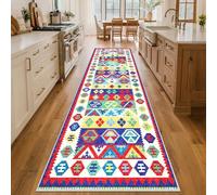 Fjhaeuo Rugs for Hallway Non Slip Carpet Runner for Kitchen Hallway Runner Extra Long Machine Washable Door Mat Soft Kitchen Rug for Living Room Entryway Laundry Room Balcony 65 x 340 cm