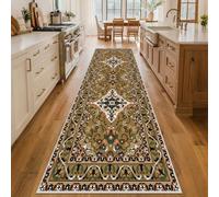 Fjhaeuo Rugs for Hallway Non Slip Carpet Runner for Kitchen Hallway Runner Extra Long Machine Washable Door Mat Soft Kitchen Rug for Living Room Entryway Laundry Room Balcony 65 x 340 cm