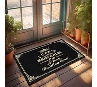 FJHG Farmhouse Kitchen Rug Set I Can'T Keep Calm I'M A Body Building Coach Doormat Spring Welcome Mats Outdoor Teen Boy Room Decor(50X80CM)