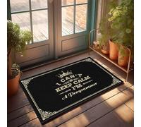 FJHG Funny Bedroom Decor I Can'T Keep Calm I'M A Programmer Doormat Funny Rugs For Front Door Doormat Fall(40X60CM)